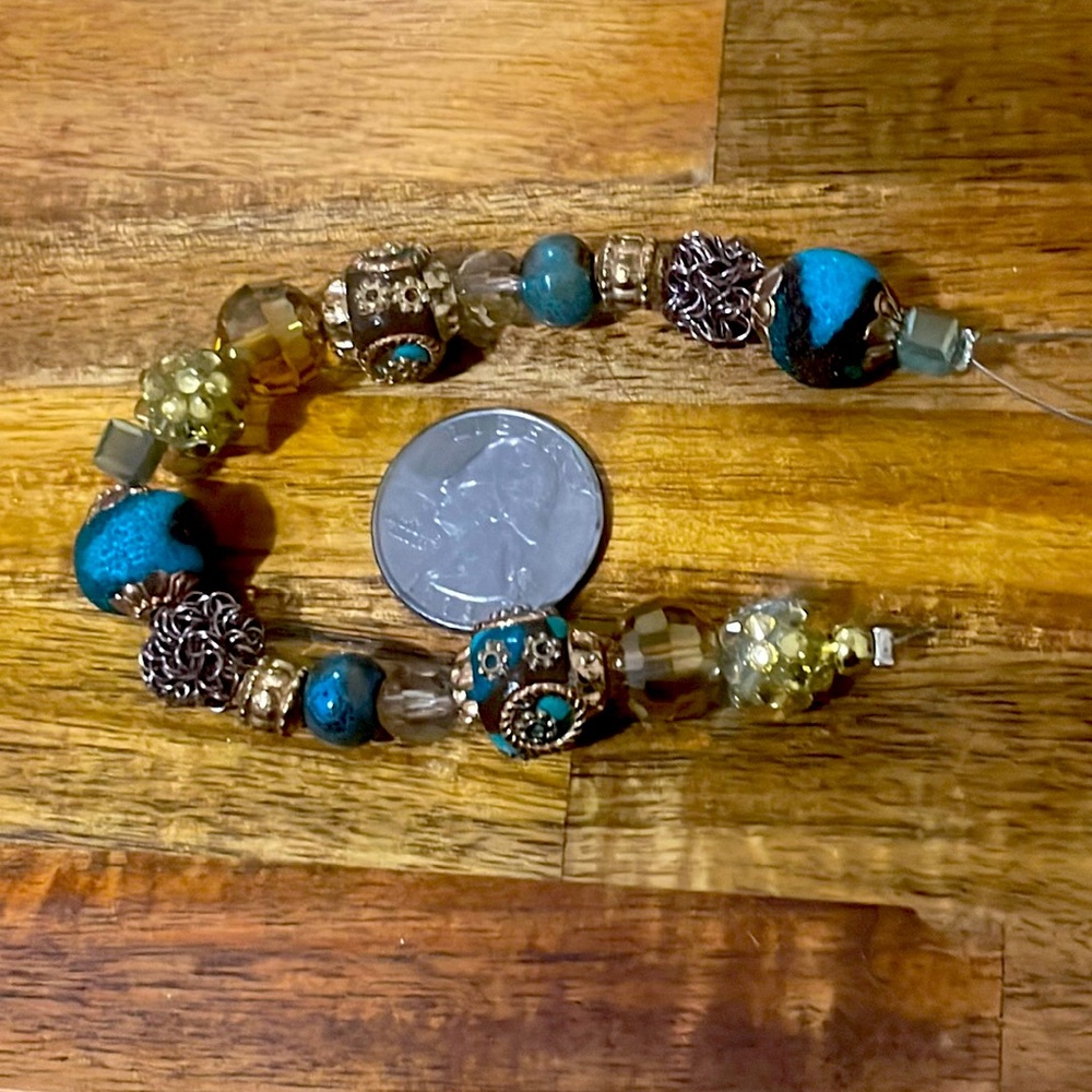 Some random beads.. make something with them!